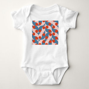 Retro Geometric: Modern Vintage Mosaic. Romper