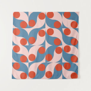 Retro Geometric: Modern Vintage Mosaic. Wandkleed