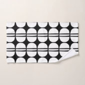 Retro Geometric Pattern Bad Handdoek (Handdoek)