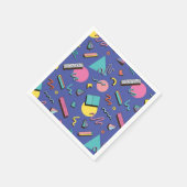 Retro Geometric Pattern Servet (Hoek)