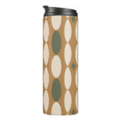 Retro Geometric Thermal Tumbler Thermosbeker (Geroteerd rechts)