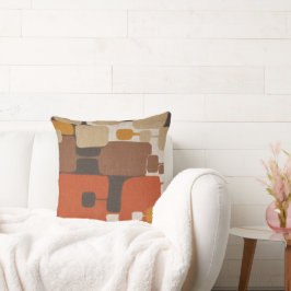 Retro geometrisch kussen