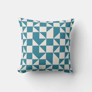 Retro geometrisch naadloos patroon Sierkussen