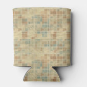 Retro geometrisch patroon 2 blikjeskoeler (Achterkant)