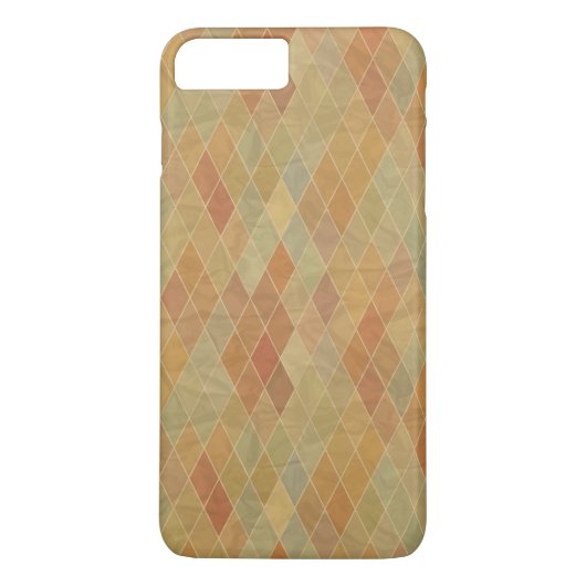 Retro geometrisch patroon 2 Case-Mate iPhone case (Achterkant)