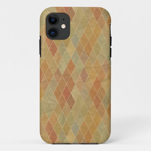 Retro geometrisch patroon 2 Case-Mate iPhone case (Achterkant)