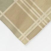 Retro geometrisch patroon 2 fleece deken (Hoek)