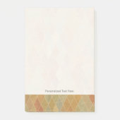 Retro geometrisch patroon 2 post-it® notes (Voorkant)