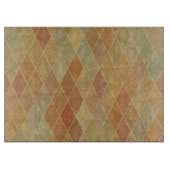 Retro geometrisch patroon 2 snijplank (Voorkant)