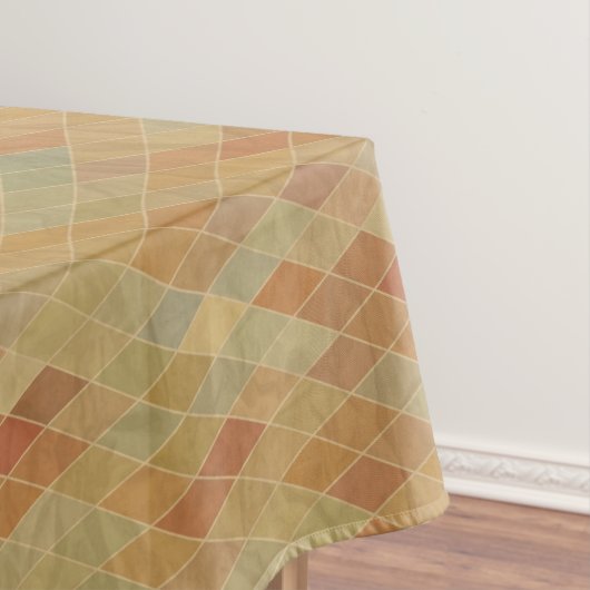 Retro geometrisch patroon 2 tafelkleed (Voorbeeld)