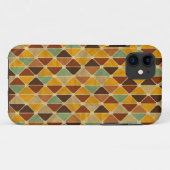 Retro geometrisch patroon 3 Case-Mate iPhone case (Achterkant (horizontaal))