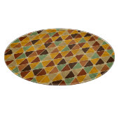 Retro geometrisch patroon 3 snijplank (Hoek)