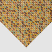 Retro geometrisch patroon 3 tissuepapier (Detail)