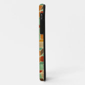 Retro geometrisch patroon 4 Case-Mate iPhone case (Achterkant/links)