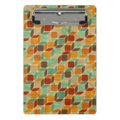 Retro geometrisch patroon 4 mini klembord (Voorkant)