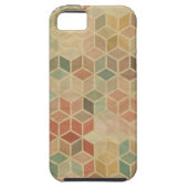 Retro geometrisch patroon 5 Case-Mate iPhone case (Achterkant)