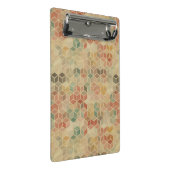 Retro geometrisch patroon 5 mini klembord (Schuin)