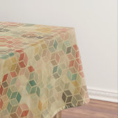 Retro geometrisch patroon 5 tafelkleed (Voorbeeld)