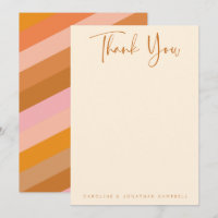 Retro Geometrische roze en Oranje aangepaste bruil