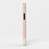 Retro gepersonaliseerde Abstracte golvende lijnen Case-Mate iPhone Case (Achterkant/rechts)