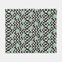 Retro geruit en aanstekende bouten