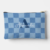 Retro geruite vervaging etui (Achterkant)