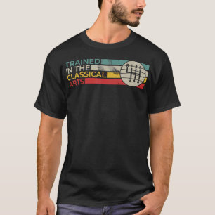 Retro Getraind in de Klassieke Kunst Snelheids Han T-shirt