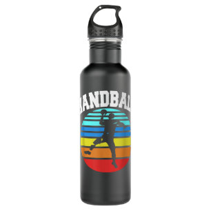 Retro Geweldige HANDBALL-Design voor handballspele Waterfles