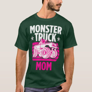 Retro Geweldige Monster Truck Mam Tricks Stunts Wh T-shirt