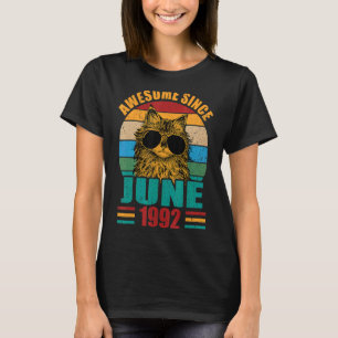 Retro Geweldige sinds juni 1992 30e geboortejaar 3 T-shirt