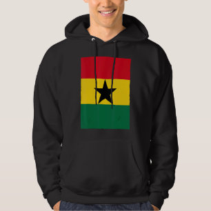 Retro Ghanese nationale vlag Ghana Hoodie