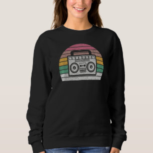 Retro Ghetto Blaster 80's 90's Hip Hip Rap Trui