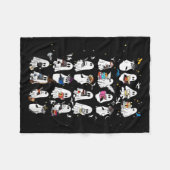 Retro Ghost Book Fantasy Series Halloween Boek Lie Fleece Deken (Voorkant (Horizontaal))