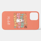 Retro Ghost Dikke Dijen Spooky Vibes Gepersonalise Case-Mate iPhone Case (Achterkant (horizontaal))