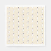 Retro Ghost Doodle Halloween Patroon