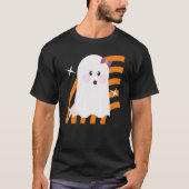 Retro Ghoul Herfst Halloween Groovy T-shirt (Voorkant)