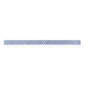 Retro Gingham True Blue Lint (Voorkant)
