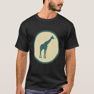 Retro Giraffe  Wild Dier T-shirt