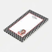 Retro Girl Post-it® Notes (Schuin)