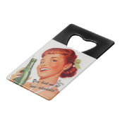 Retro Girl Soda Advert Drôle Slogan (Devant Angle)