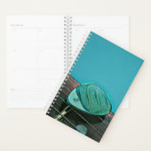 retro-gitarkunst voor gitarist planner (Display)