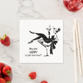 Retro Glam Happy Hour – Martini Diva Design Servet (Insitu)