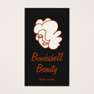 Retro Glam Lash Diva Eyelash Extensions Visitekaartje