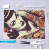 Retro Glam Pin-up Tissuepapier (Craft)