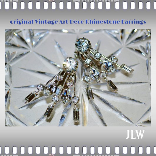 Retro Glam Rhinestones Lint