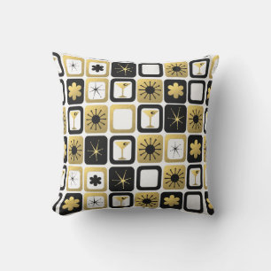 Retro Glamoureus Goud Outdoor Kussen