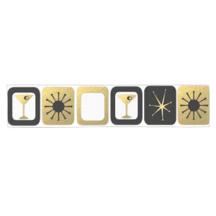 Retro Glamoureuze Gold Table Runner Korte Tafelloper