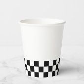 Retro Glimlach Gezicht Twee Cool Verjaardagsfeest Papieren Bekers (Achterkant)