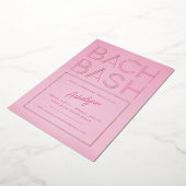 Retro Glow | Invitation en aluminium pour enterr (Rotation)