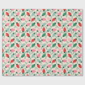 Retro Glow Lights Cadeaupapier (Vlak)